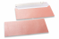 Sedefaste kuverte u baby ružičastoj boji - 110 x 220 mm | PIT Packaging.hr | Kuverte