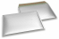 Mat metalik kuverte sa zračnim jastučićima-reciklirane - srebrna 235 x 325 mm | PIT Packaging.hr | Kuverte