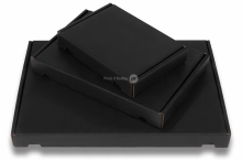 Crne preklopne kutije za slanje | PIT Packaging.hr | Kuverte