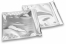 Metalik folijske kuverte u srebrnoj boji - 220 x 220 mm | PIT Packaging.hr | Kuverte