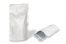 Bijele samostojeće vrećice - 160 x 270 x 80 mm, 750 ml | PIT Packaging.hr | Kuverte