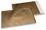 Mat metalik folijske kuverte u zlatnoj boji - 180 x 250 mm | PIT Packaging.hr | Kuverte