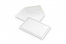 Kuverte za iskazivanje sućuti - bijele + dvostruki obrub, 120 x 185 mm | PIT Packaging.hr | Kuverte