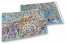Holografske metalik folijske kuverte u srebrnoj boji - 162 x 229 mm | PIT Packaging.hr | Kuverte