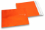 Mat metalik folijske kuverte u narančastoj boji - 165 x 165 mm | PIT Packaging.hr | Kuverte