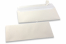 Sedefaste kuverte u bijeloj boji - 110 x 220 mm | PIT Packaging.hr | Kuverte