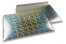 Metalik kuverte sa zračnim jastučićima-reciklirane - srebrna, hologram 320 x 425 mm | PIT Packaging.hr | Kuverte