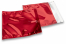 Metalik folijske kuverte u crvenoj boji - 220 x 220 mm | PIT Packaging.hr | Kuverte