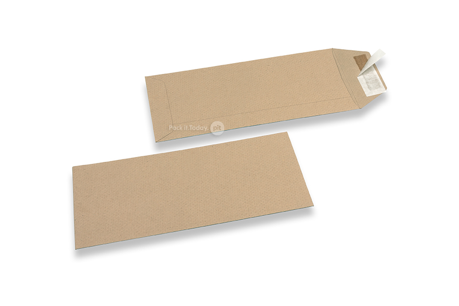 Reciklirane poslovne kuverte, 110 x 220 mm, EA5/6, preklop na kraćoj strani, samoljepljiva traka, 115 g