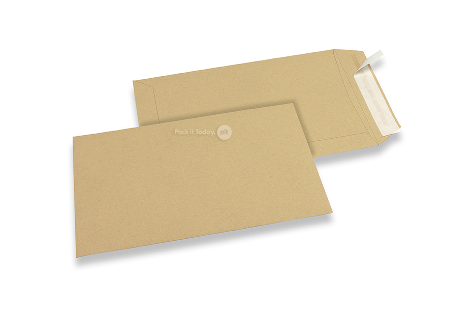 Reciklirane poslovne kuverte, 162 x 229 mm, C 5, preklop na kraćoj strani, samoljepljiva traka, 90 g