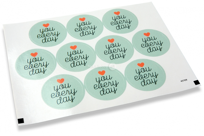 Naljepnice za kuverte na temu ljubavi - you every day