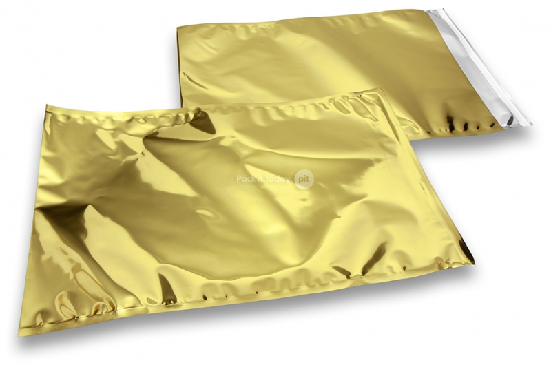 Metalik folijske kuverte u zlatnoj boji - 229 x 324 mm