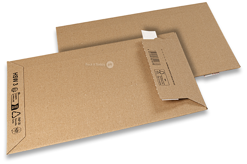 Kuverte od valovitog kartona za slanje - 220 x 320 mm