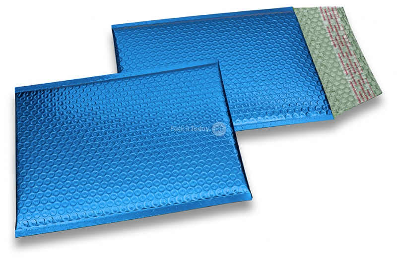 Metalik kuverte sa zračnim jastučićima-reciklirane - tamnoplava 180 x 250 mm