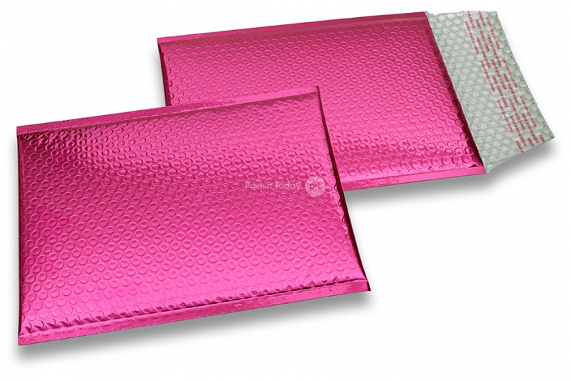 Metalik kuverte sa zračnim jastučićima-reciklirane - ružičasta 180 x 250 mm