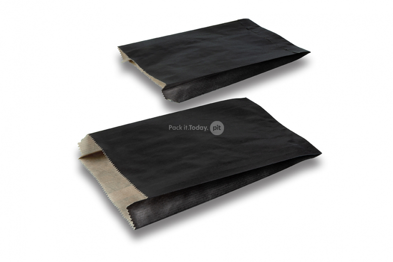 Poklon vrećice u boji - crna, 150 x 210 x 40 mm
