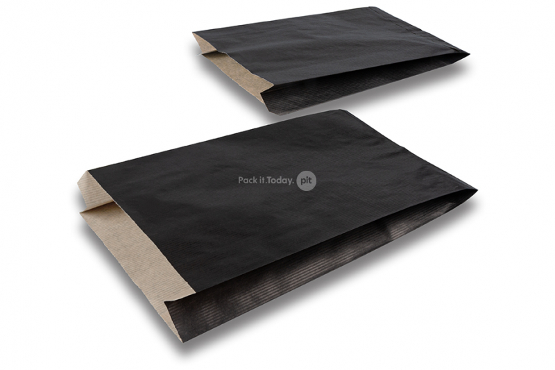 Poklon vrećice u boji - crna, 200 x 320 x 70 mm