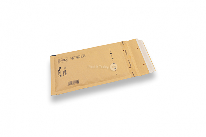 Smeđe kuverte sa zračnim jastučićima (80 g) - 120 x 215 mm (B12)