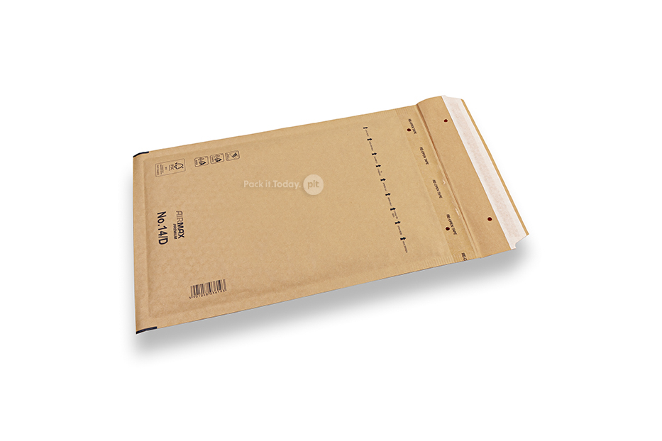 Smeđe kuverte sa zračnim jastučićima (80 g) - 180 x 265 mm (D14)