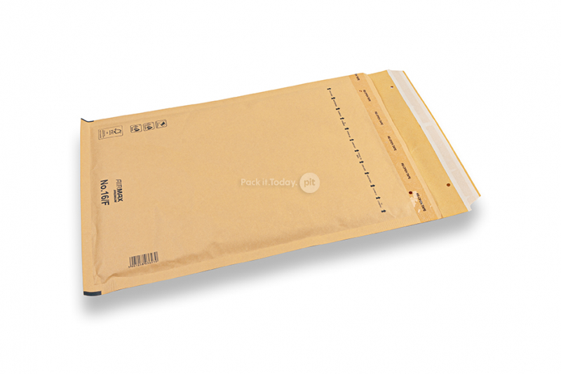 Smeđe kuverte sa zračnim jastučićima (80 g) - 220 x 340 mm (F16)