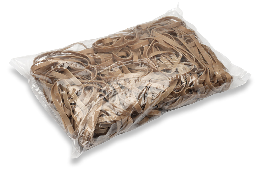 Elastične gumice - torba, 1000 grama (široko)