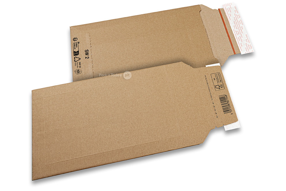 Kuverte od valovitog kartona - 190 x 310 mm, SW2
